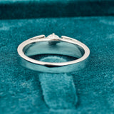 Back View of 0.50 Ct Lab Grown Diamond Promise Ring​