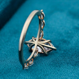 Marquise Cut Lab Grown Diamond Vintage Engagement Ring