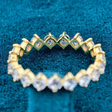 Back View of Full Diamond Eternity Ring​