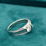 Side View of 1 Ct Lab Grown Diamond Ring​