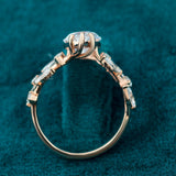 Top View of Vintage Diamond Engagement Rings​