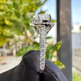 top view of heart shaped diamond engagement rings

