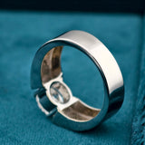 Back View of Lab Grown Diamond Ring for Men