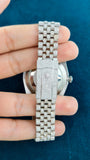 Back Side View of Men’s Iced Out Watch 41mm – Arabic Dial Jubilee