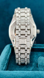 Back Side View of Arabic Dial Moissanite AP Watch For Men 