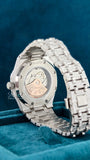 Back Case View of Arabic Dial Moissanite AP Watch For Men 