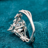 Back View of Vintage Marquise Engagement Rings​

