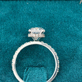 White Gold Diamond Engagement Ring