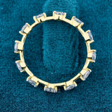 Full Circle Round Lab Grown Diamond Eternity Band