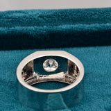 Back View of 2 Ct Lab Grown Solitaire Diamond Ring​