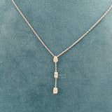 full view of diamond chain necklaces​