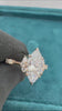 Video of Marquise Lab Grown Diamond Ring With Side Stones