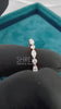 Video of Round and Marquise Diamond Half Eternity Band