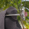 Pear and Cushion Cut Lab Diamond Fing Floral 14K Gold For Girlfriend Wife Birthday Gift