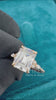 Video of 2 Carat Emerald Cut Lab Diamond Engagement Ring