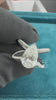 Video of Pear Cut Lab Diamond Split Shank Wedding Ring For Her