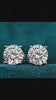 Round Brilliant Cut Diamond Stud Earrings