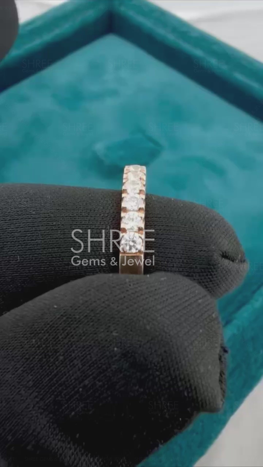 video of diamond half eternity band​