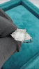 Emerald Cut Lab Diamond 3 Stone Modern Engagement Ring